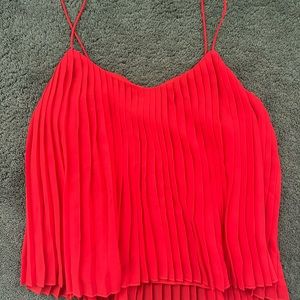 Abercrombie Coral Orange tank